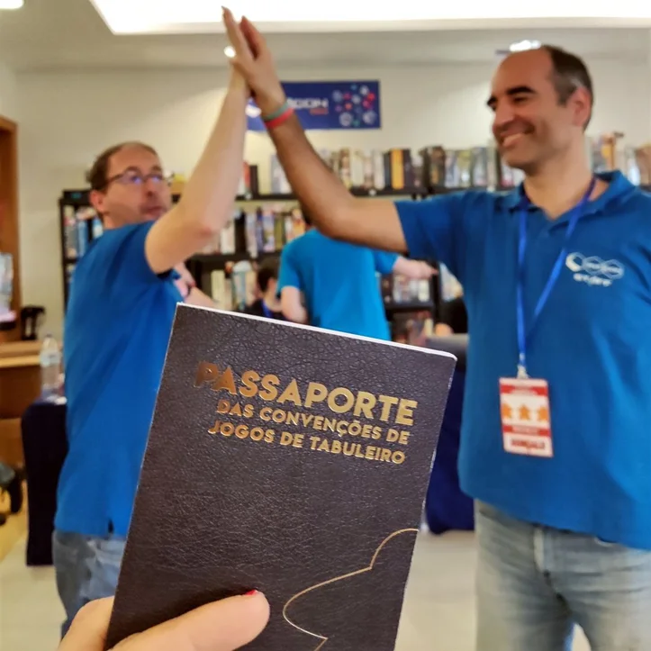 Passaporte em utilização