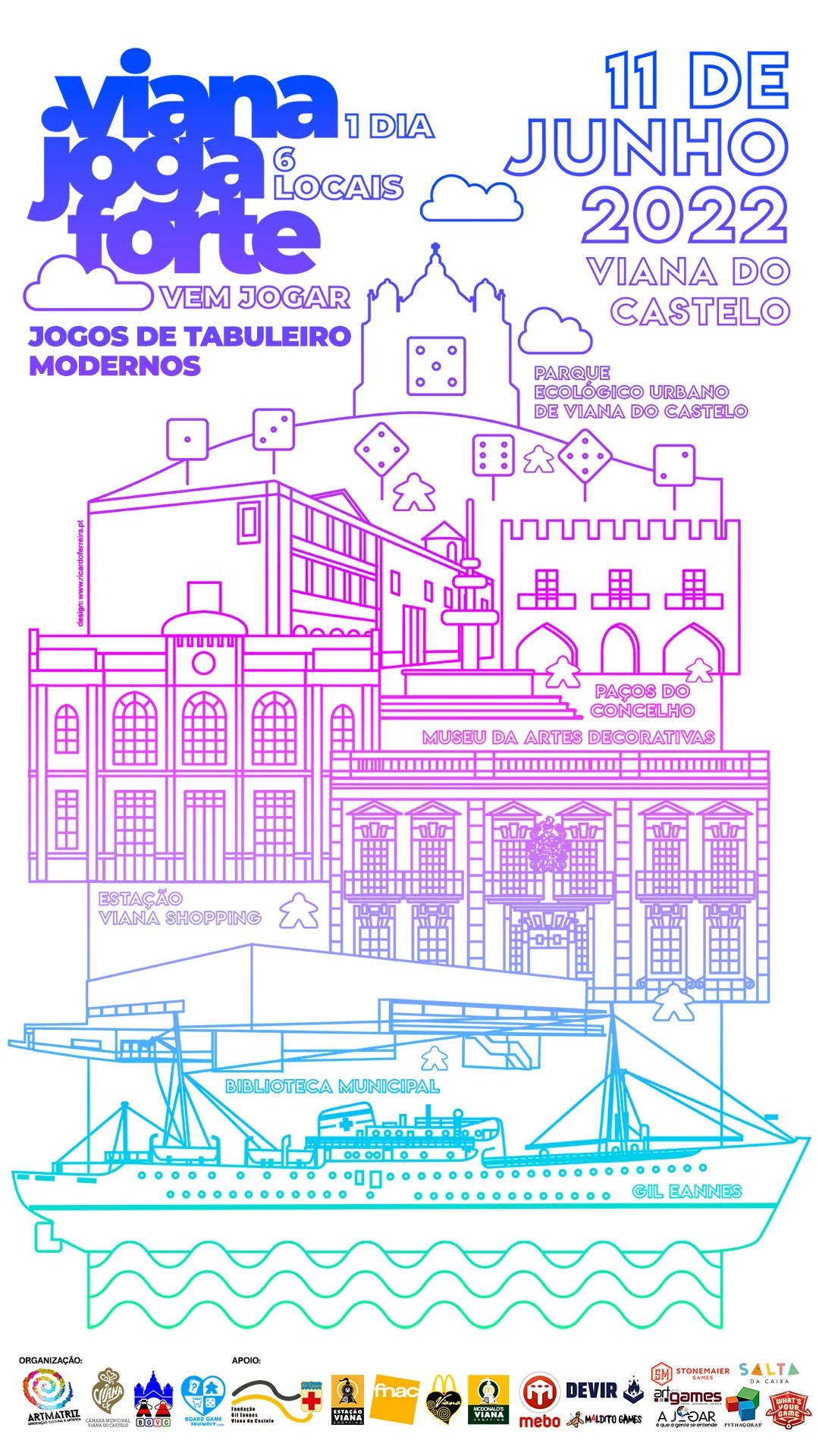 Cartaz Viana Joga Forte 2022