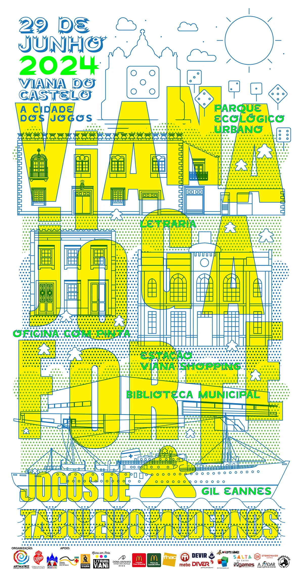 Cartaz Viana Joga Forte 2024