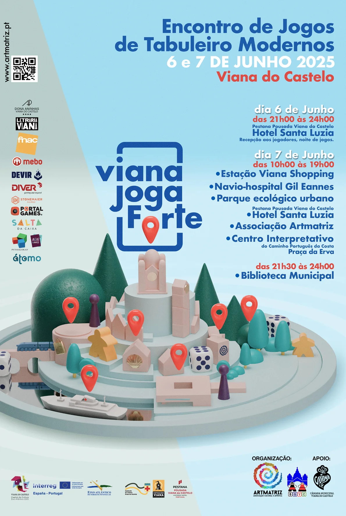 Cartaz Viana Joga Forte 2025